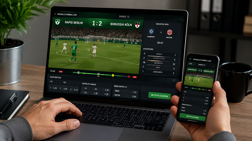 Virtuelle Fußballwetten