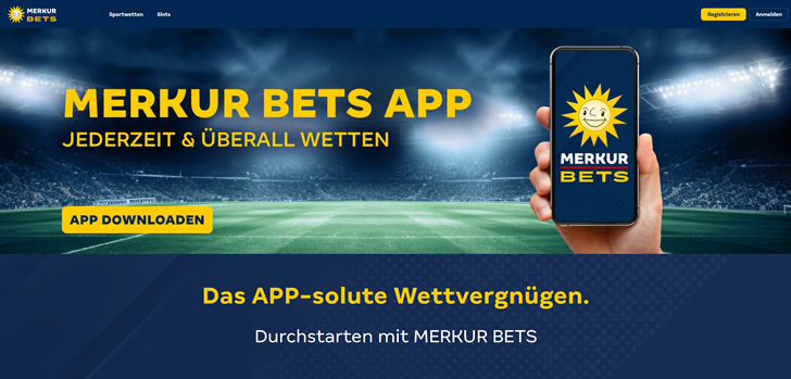 Die mobile App von Merkur Bets herunterladen und installieren