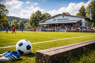 Ein Bild das die Fußball Nachwuchsarbeit als Fundament zeigt