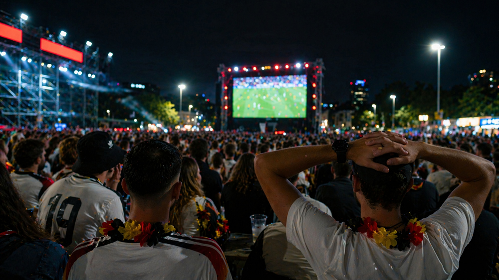 Viele Spiele in der Nacht: Herausforderung für Fans und Veranstalter