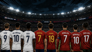 England, Spanien und Portugal mit mehreren Optionen auf den Torschützenkönig