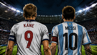 Harry Kane und Lionel Messi bleiben gefährlich