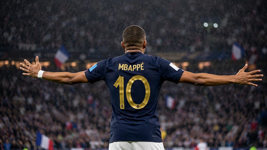 Auch Mbappé mischt im Rekordrennen mit