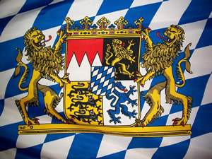 Das Wappen von Bayern