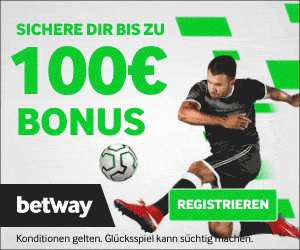 der Sportwetten Bonus bei Betway.de