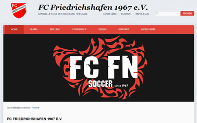 FC Friedrichshafen Webseite