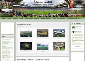 Footballmatch » Fussballstadien, Arenen, Sitzpläne, Fankultur