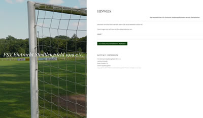 FSV Eintracht Stadtlengsfeld Webseite