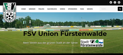 FSV Union Fürstenwalde Webseite