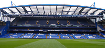 Stamford Bridge Fußballstadion in London