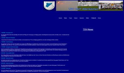 TSV Altenkirchen Webseite