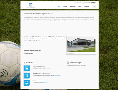 TSV Langenbeutingen Webseite