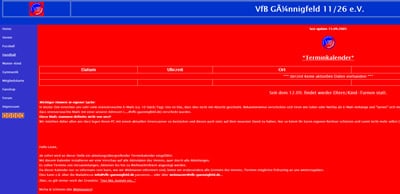 VfB Günnigfeld Webseite
